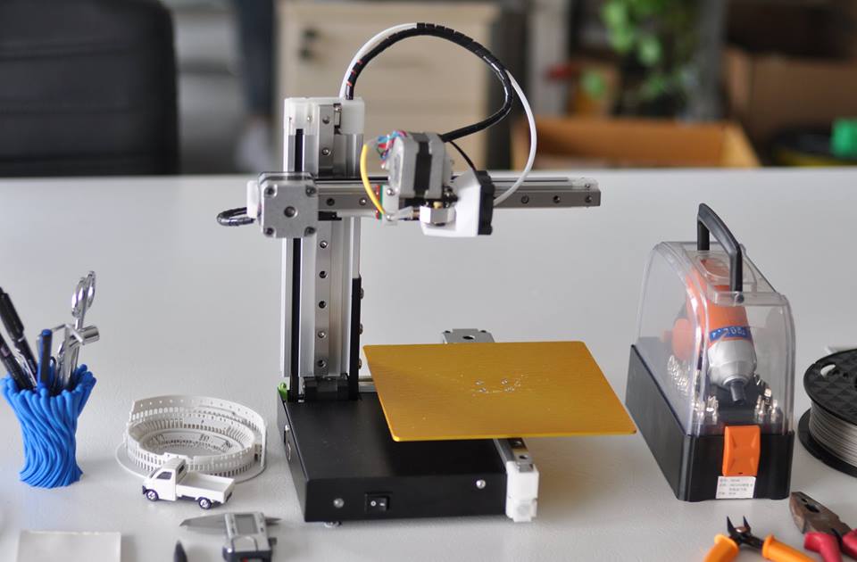 Frisør Armstrong Forstå Kickstarter launch for compact, hackable 3D printer - Open Electronics -  Open Electronics