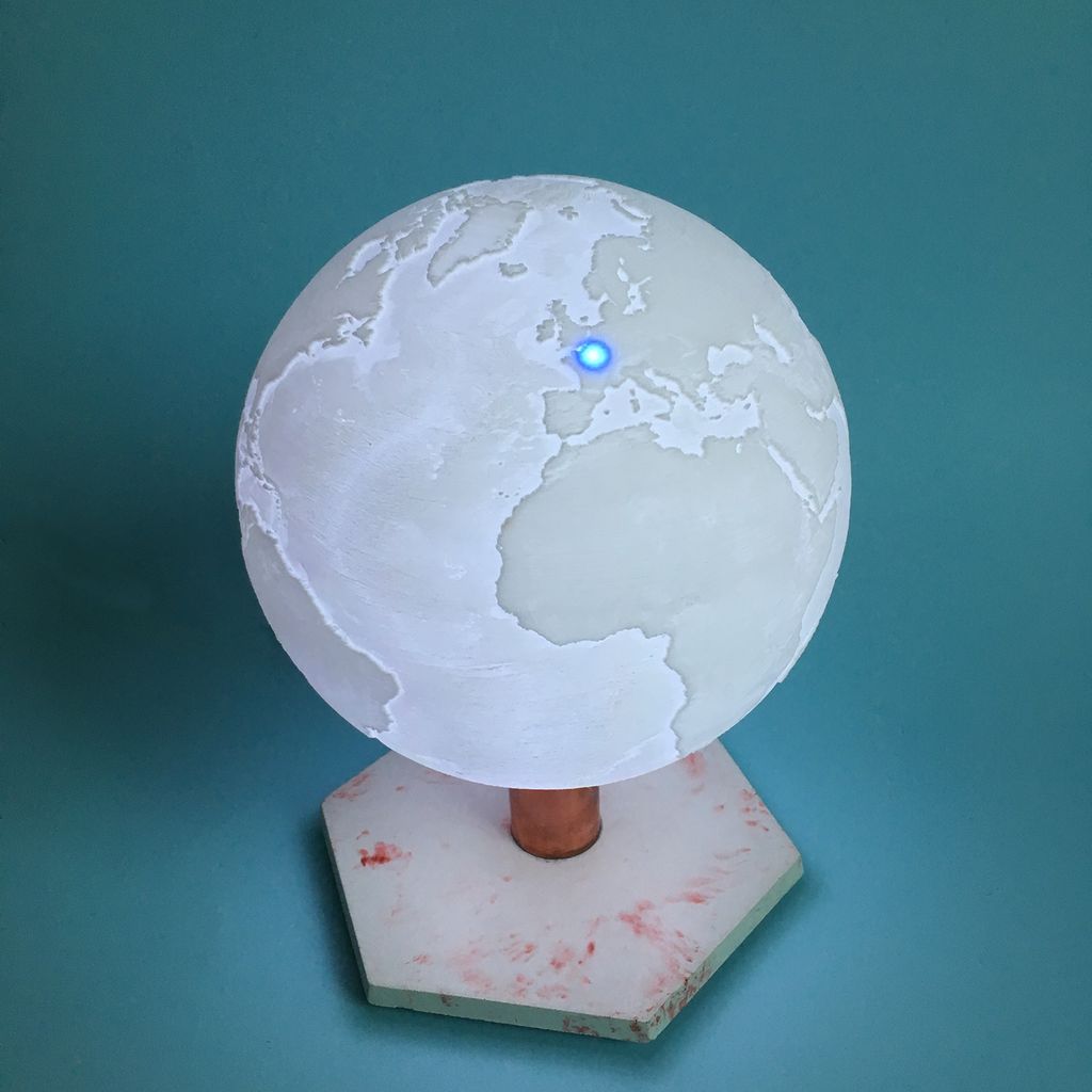 ISS Tracking Lamp