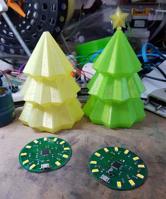 Christmas Tree ATmega (arduino)