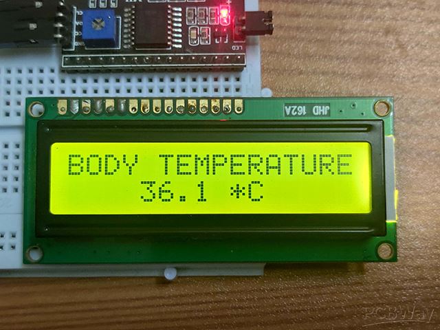 Contactless Thermometer using Arduino with SD card temperature logger ...